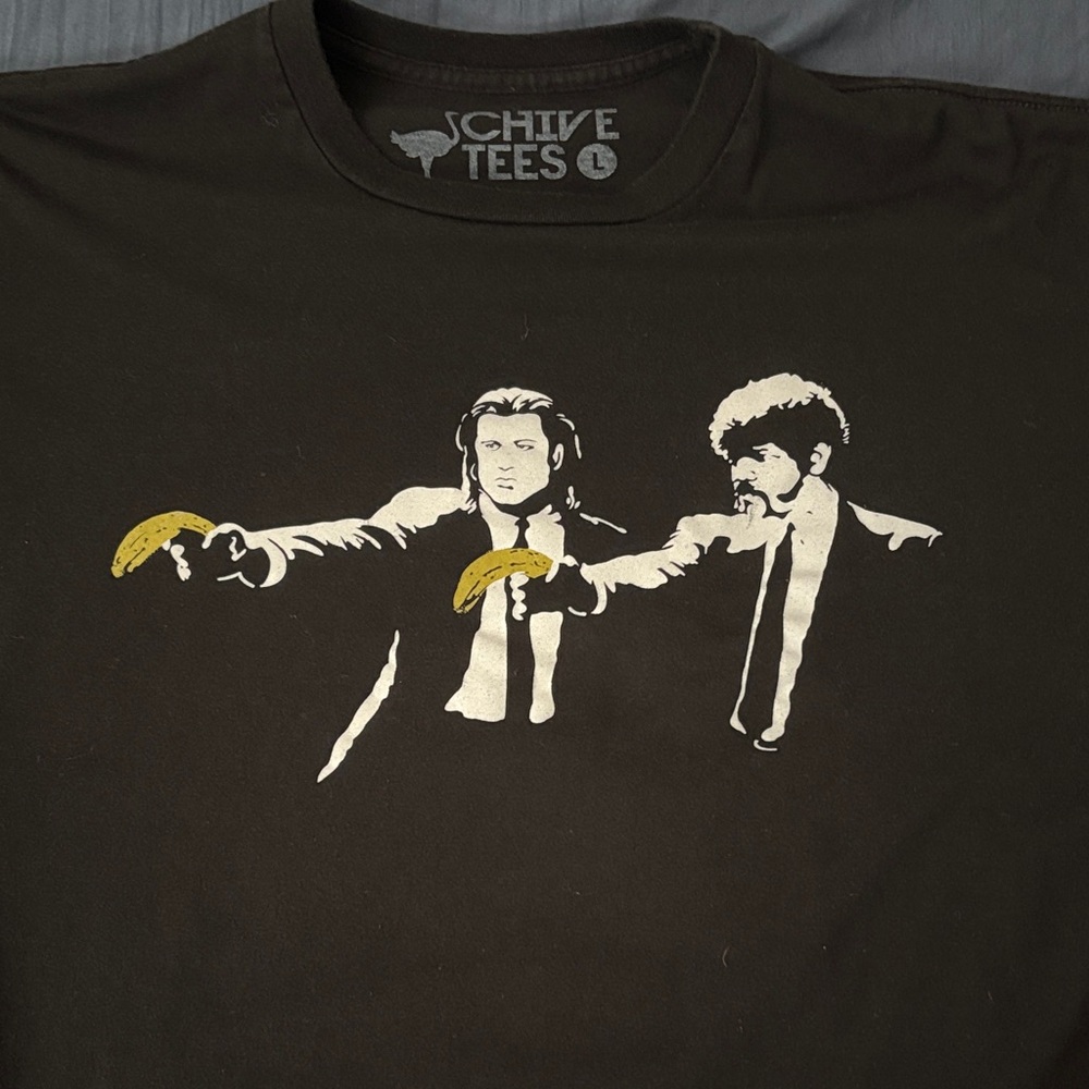 Chive Tees Black Graphic T-Shirt